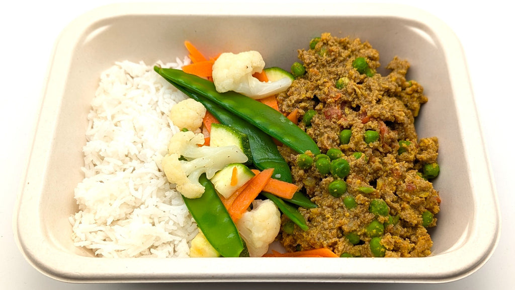 Agneau haché aux petits pois - 400g