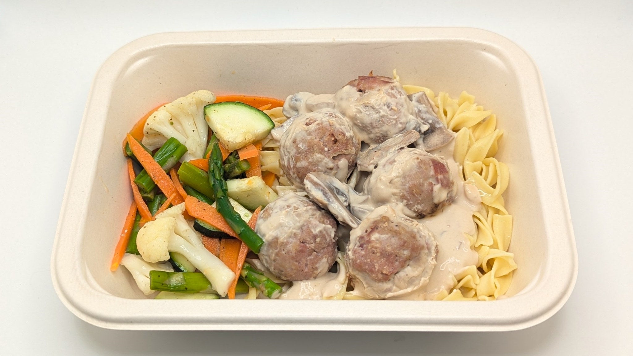 Boulettes de porc à la sauce aux champignons - 400g