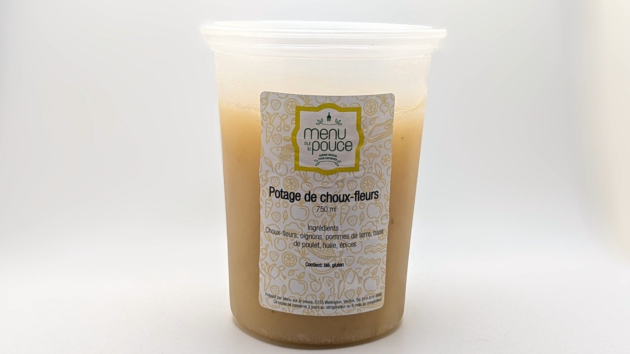 Potage de choux-fleurs