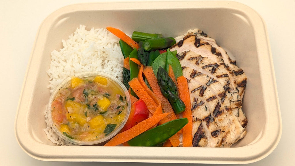 Poulet à la salsa de mangue - 400g
